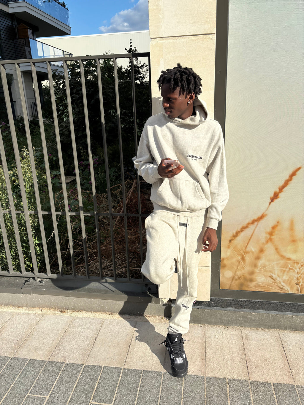 Fear of God Essentials SS23 Set ‘light oamteal’