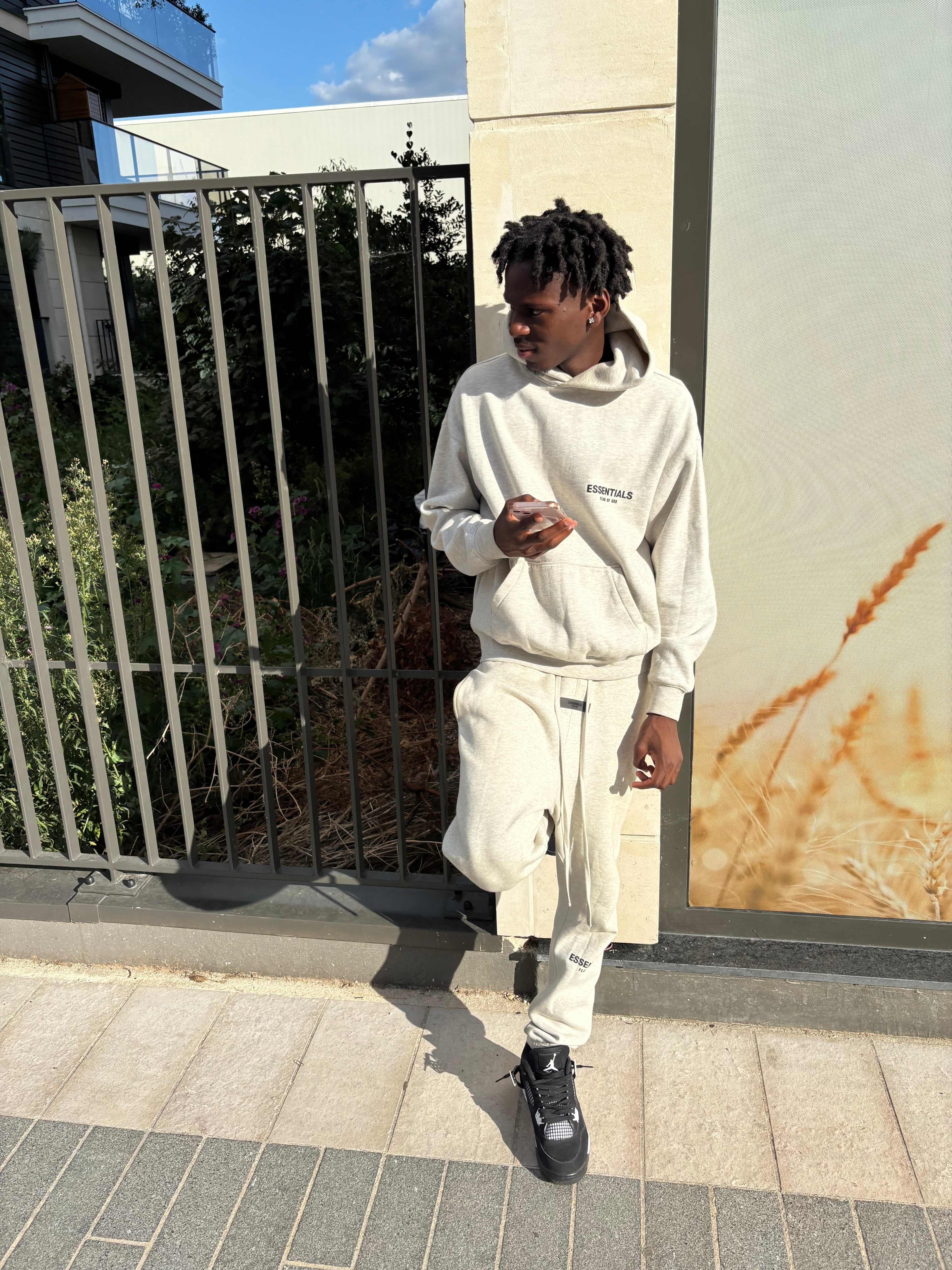 Fear of God Essentials SS23 Set ‘light oamteal’