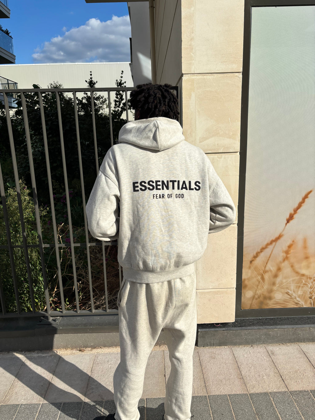 Fear of God Essentials SS23 Set ‘light oamteal’