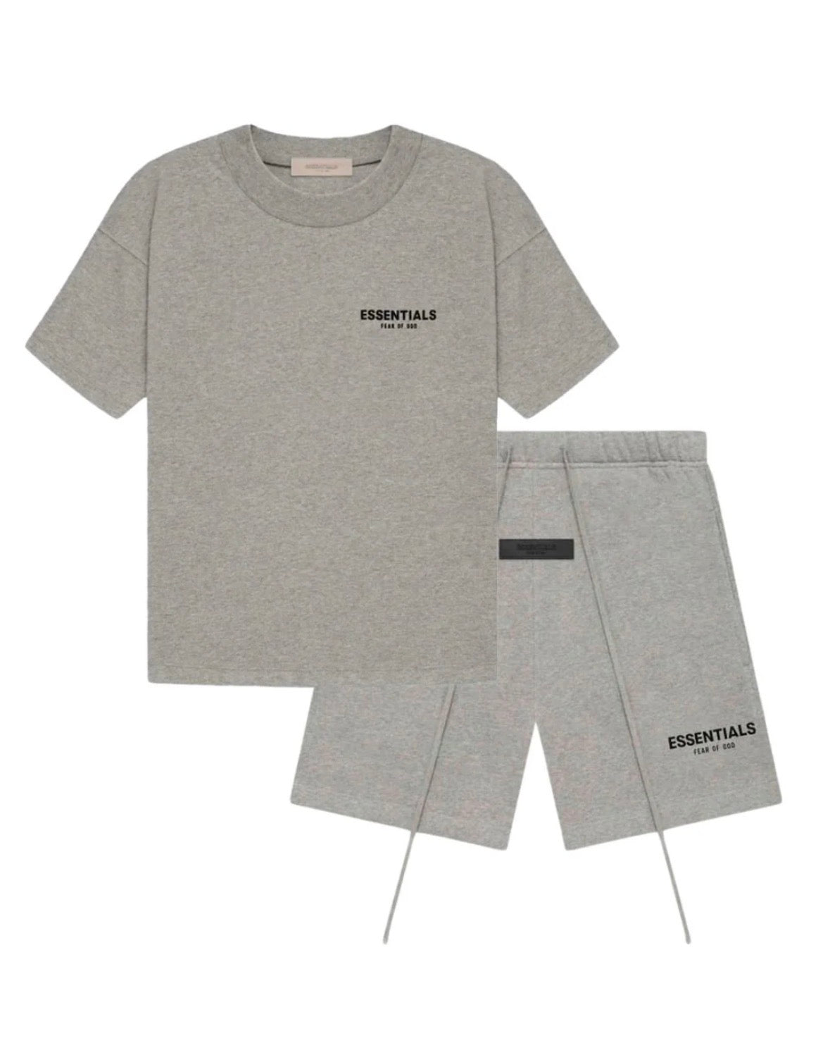 Fear of God Essentials Dark Oatmeal Summer set