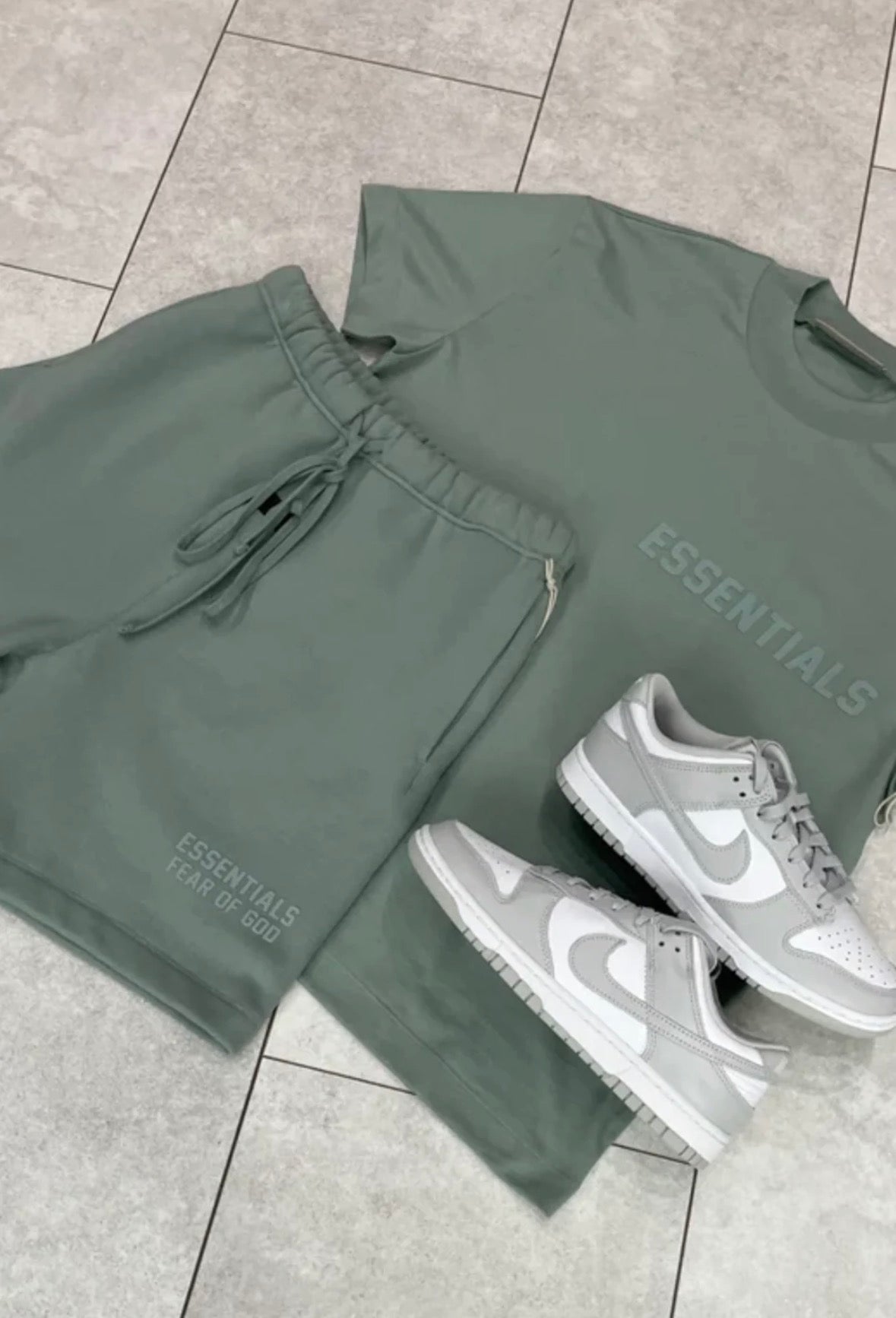 Fear of God Essentials Sycamore Summer set