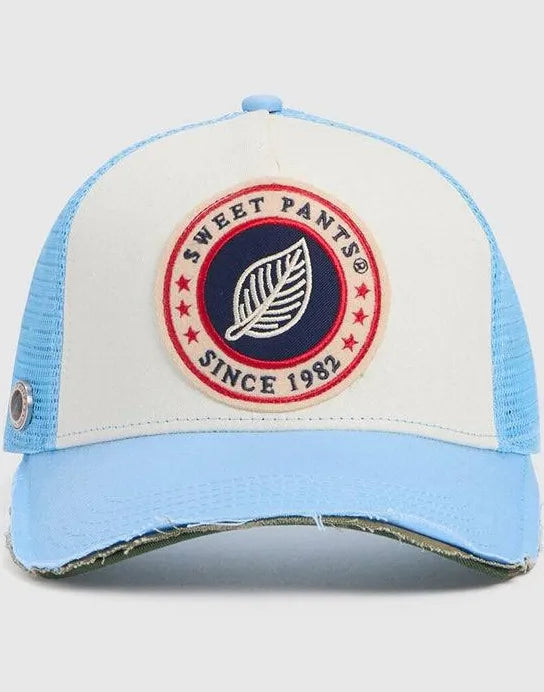 Casquette Bi-Colore Homerun Bleu Camo